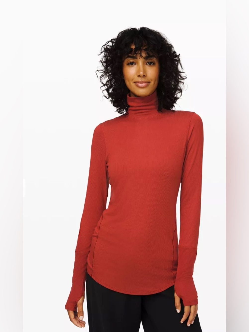 Lululemon Full Day Ahead Turtleneck
Long Sleeve Blouse Fits a 8/10